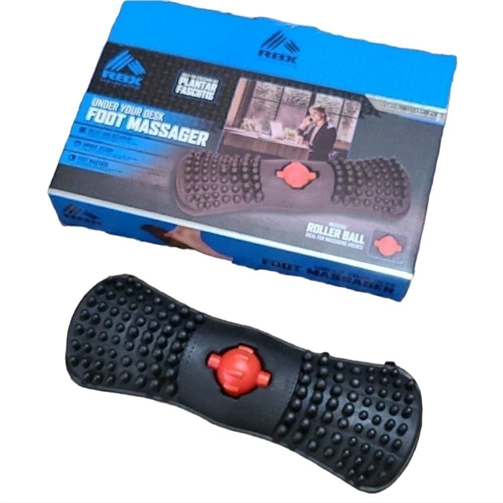 NIB Foot Massager for plantar fasciitis DIY Tension Roller Ball Relief Portable